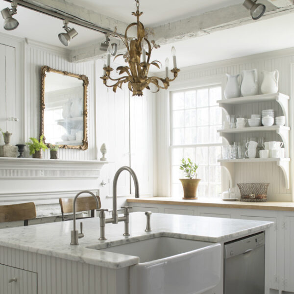 traditional kitchen white cabinets 650